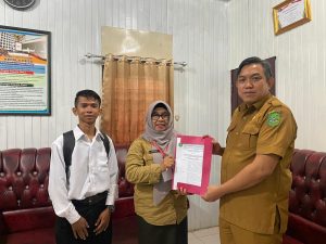 TENAGA TEKNIS OPD KECAMATAN ANGGANA RESMI SERAH TERIMA SEBAGAI PERPANJANGAN TANGAN DISKOMINFO KUKAR